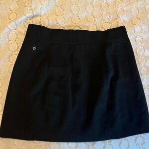 Lululemon Athletica Black Mini Skirt